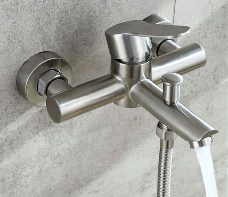 5.5 인치 스푸트 도달과 세라믹 디스크 스테인리스 스틸 목욕 Faucet